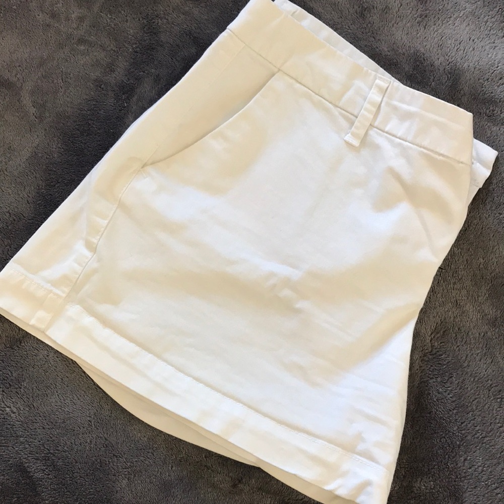 White Shorts